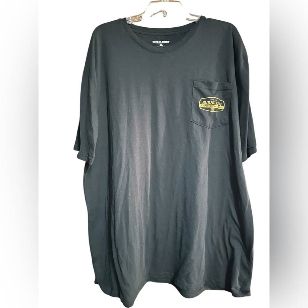 Black Short Sleeve Tee Classic Crew Neck